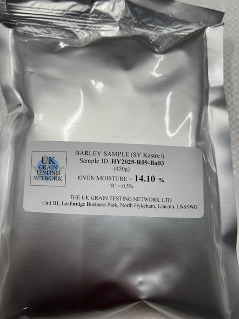 450g Barley Sample