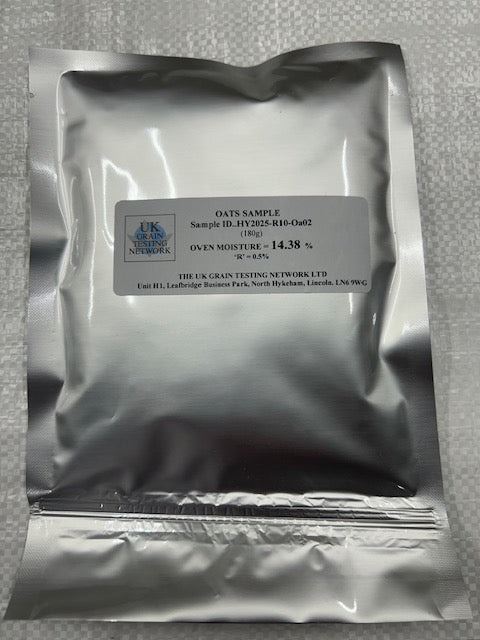 180g Oats Sample