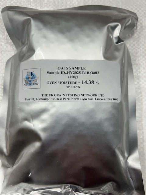 450g Oats Sample